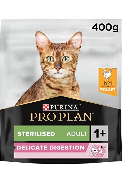 Purina One Purina Pro Plan Dry Cat Food with Chicken, 400g