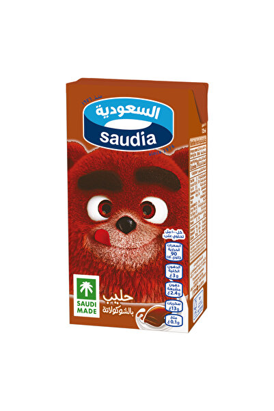 Saudia long-life milk chocolate flavor, 125 ml