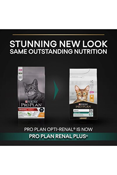 Purina One طعام القطط الجاف بورينا برو بلان مع الدجاج رينال بلس للاستخدام الي...