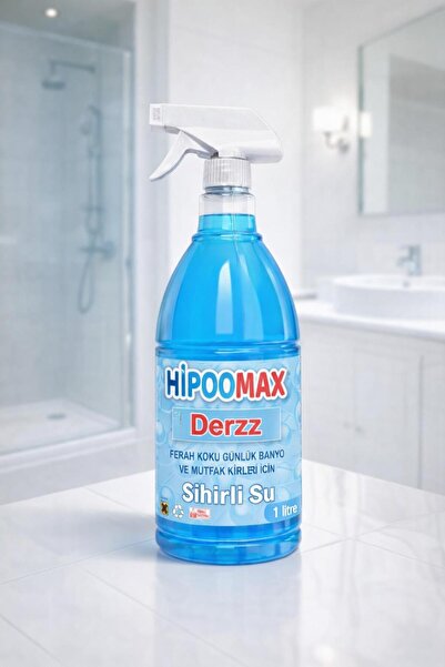 HIPOOMAX Derzz Ferah Koku Günlük Banyo Ve Mutfak Kirleri İçin Sihirli Su 1 lt
