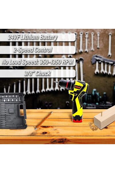 Bonai 3/8” Cordless Drill Driver