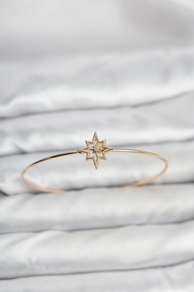 shopwave Polar Star Model Gold Rk Bracelet