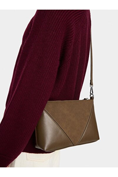 PARFOIS Kontrastlı Çapraz Askılı Çanta