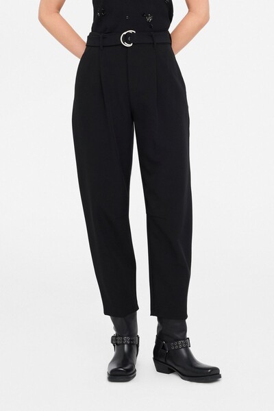 liu.jo Liu Jo Kemerli Balon Kesim Kumaş Pantolon