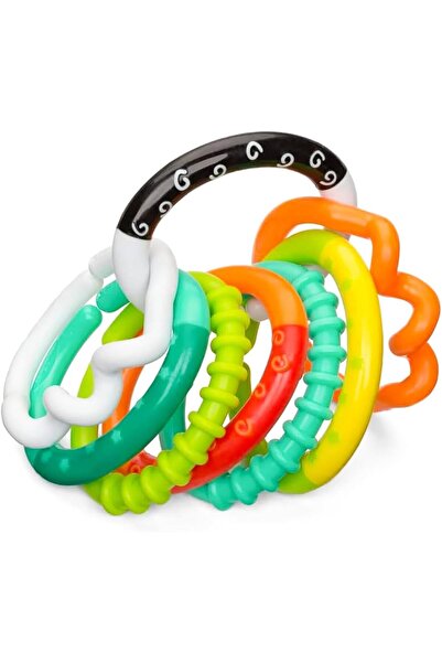 Infantino Textured Ring Links Baby Teether Toy