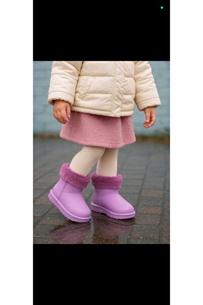 ARZEN BEBE أحذية مقاومة للماء للأطفال مبطنة بالفرو