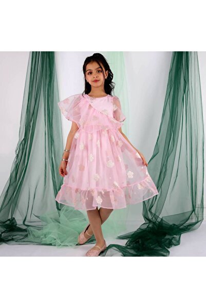 Mamnon gold floral dress