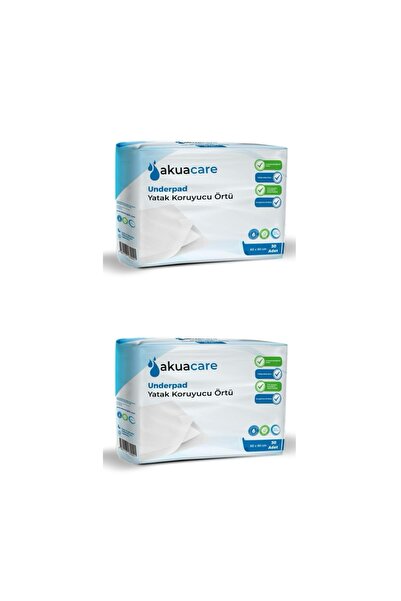 akuacare Yatak koruyucu örtü sıvı geçirmez 60cm*90cm 60 adet