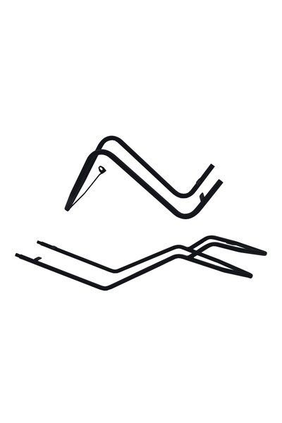 GP KOMPOZİT Honda Dio 2021-2025 Uyumlu Koruma Demiri Siyah