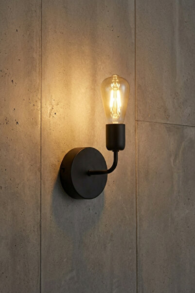 RONİSU AYDINLATMA Opalex Tekli Aplik - Yatak Odası, Banyo Uyumlu Duvar Aplik