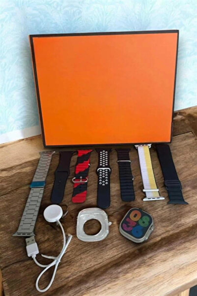 VLK Akıllı Saat 7 Farklı Kordonlu Arama Cevaplayan Bildirim GPS Özelliği VLK