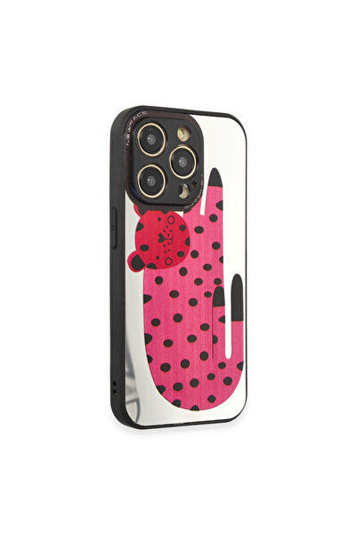 NewFace iPhone 12 Pro Case Mirror Patterned Cover - Mirror - 12