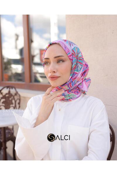 diorel Vangogh Dubai Pamuk Şal Pembe