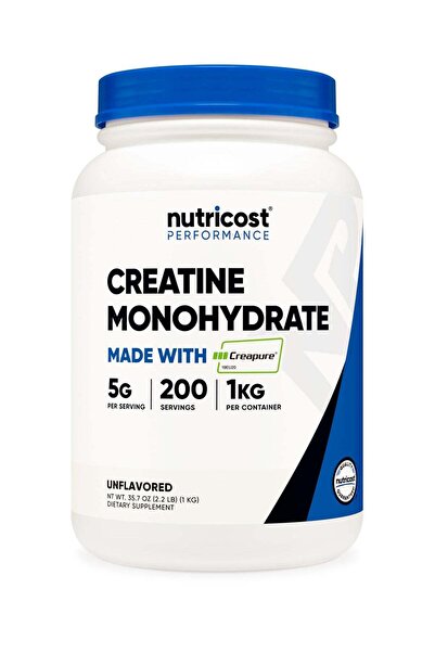 Nutricost Creatine Monohydrate, Made with Creapure®