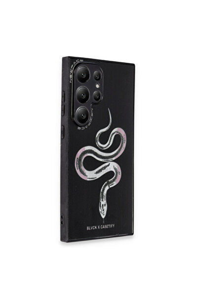 NewFace حافظة سامسونج جالاكسي S24 الترا غطاء مرآة منقوش - مرآة - 13