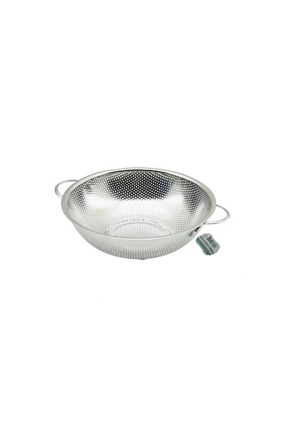 shopwave 25cm Metal Handled Steel Basket Strainer with Fine Wire Legs (5047)