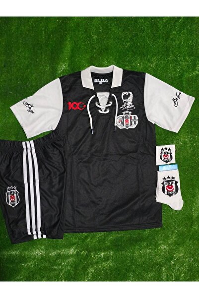Alaturka Mix Beşiktâş' 100. Yakalı Özel Çocuk Forması 4 Lü Set
