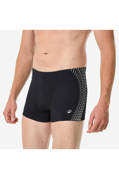 Decathlon Erkek Boxer Mayo - Siyah/Beyaz - Fiti
