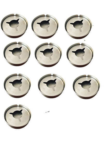 MARATON Stainless Ashtray with Lid Pool Ashtray Home Office Cafe Coffee Shop ...