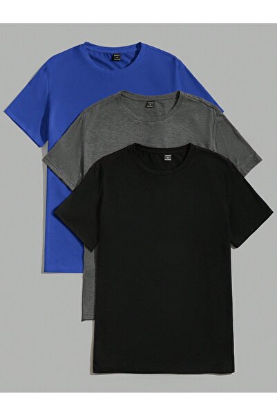 By Layina 3-Pack Advantageous Package Crew Neck T-Shirt