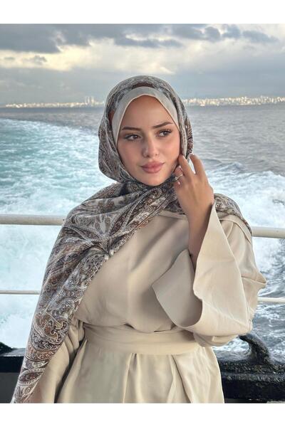 diorel Etnik desen yün koton ithal şal