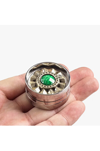 REKS Grendır Özel Yeşil Zümrüt Taşlı Metal Sağlam Dişli Uzun Ömürlü Kullanım ...