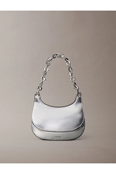 Calvin Klein Chain Shoulder Bag Women's Black Handbag