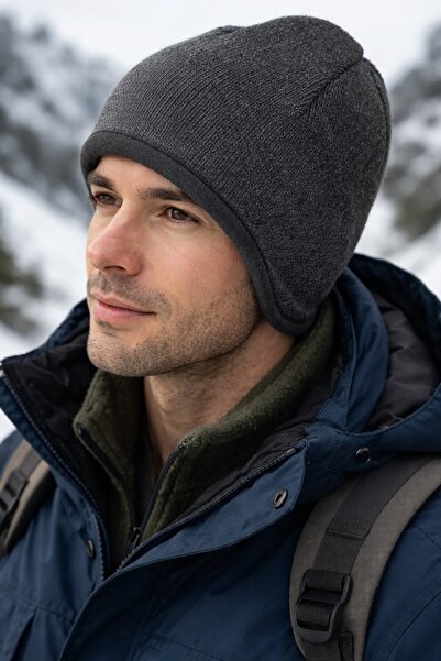 LAGRANZE Men's Arcticwarm Inner Fleece Ear Beanie