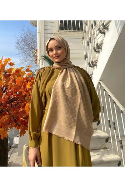 diorel Kaşmir İpek Şal Gold