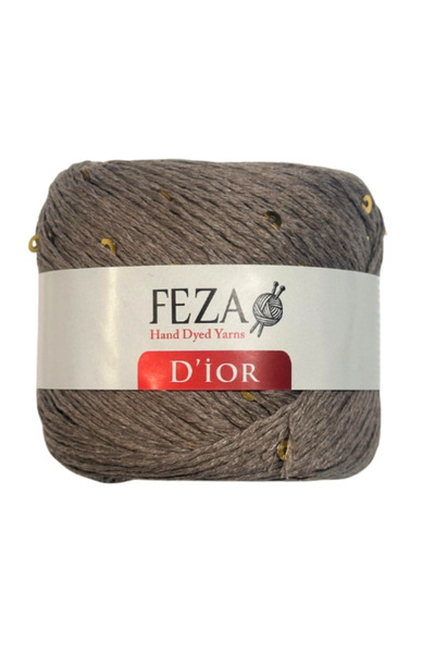 Feza Dior 2’li Avantajlı Paket %75 Pamuk %25 PES – 100 g 310 m İnce Örgü İpi-...