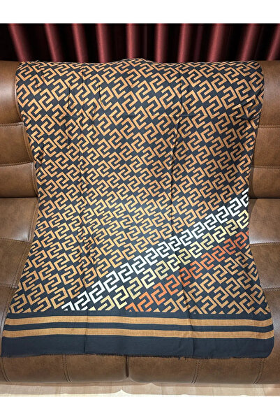 diorel Patterned Cotton Wool Shawl