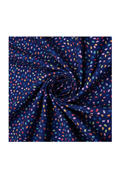 podyum baskı Navy Blue Patterned Digital Printed Upholstery Sofa Fabric with ...