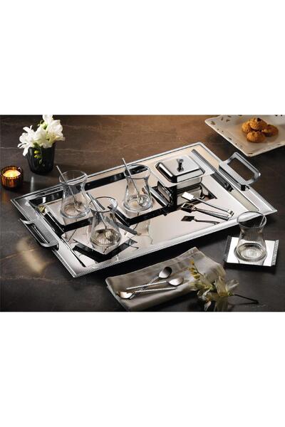 Tiamo Mios 40 Parça Sade Çay Seti – Şık ve Modern Çay Sunum Takımı