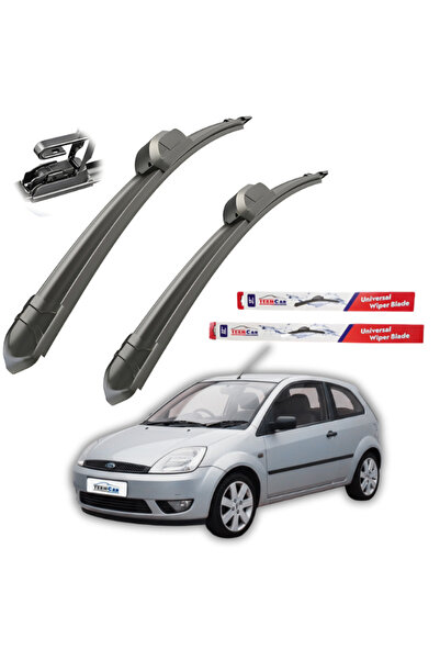 TEAMCAR Ștergătoare parbriz față plate Ford Fiesta V Hatchback 3 uși (2002-2005)