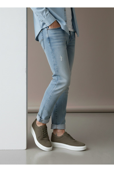 DAXİS Sportwear Company ΑΝΔΡΙΚΑ Παπούτσια από Γνήσιο Δέρμα Nubuck