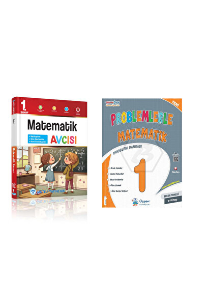 Mutlu Yayıncılık 1. Sınıf Matematik Avcısı ve Problemlerle Matematik Seti
