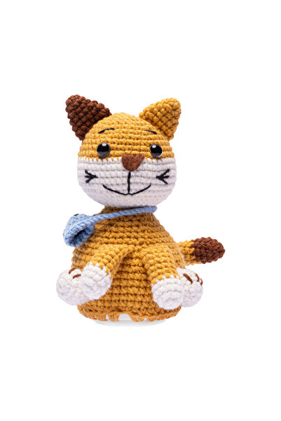 Bigibuddy StoryBuddy Kedi Amigurumi Sesli Hikaye ve Uyku Arkadaşı Oyuncağı – ...