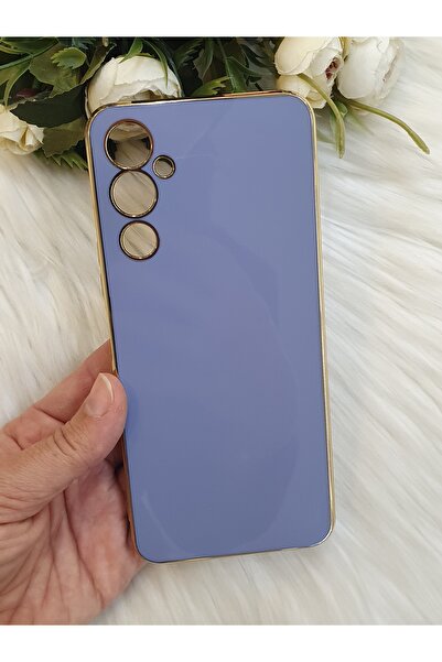 Aksesuarda Moda Tecno Pova 4 Compatible Gold Detailed Laser Cut Shiny Case