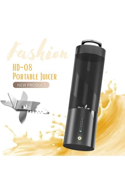 GENERAL Portable Blender HD-08 – 6-Blade Rechargeable Smoothie Maker, USB Wireless, Handheld Blender