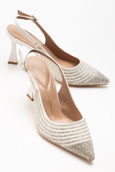 HCO 10 Centimeters Heeled Imported Stone Evening Dress Wedding Dress Women's ...