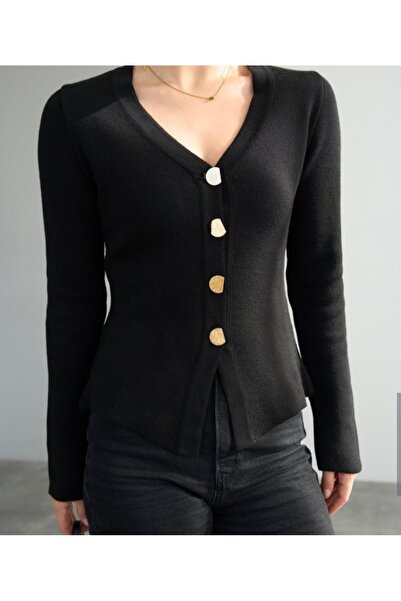 caddebutik20 Buttoned Cardigan
