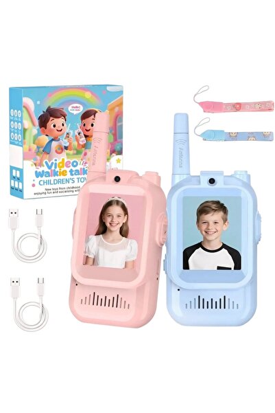 MASLİNG 2in1 Görüntülü çocuk Telsizi 480 HD Video konuşma 150 m walkie talkie...