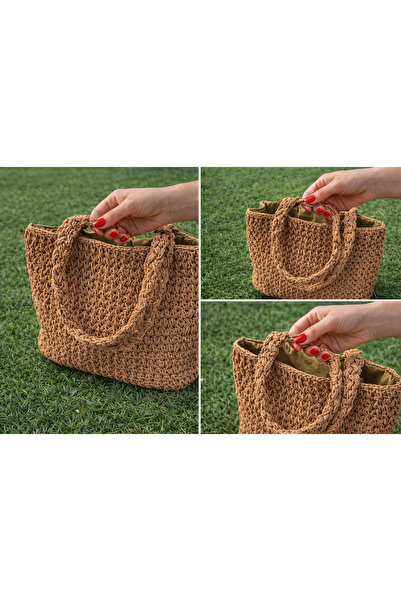 ASG SHOPPİNG ASG El Yapımı Hasır Çanta – Doğal & Şık Tasarım