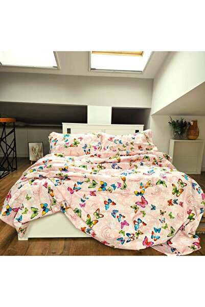 Kotonia Home 4-piece bed linen, 2 people, classic smooth fabric, 100% cotton,...