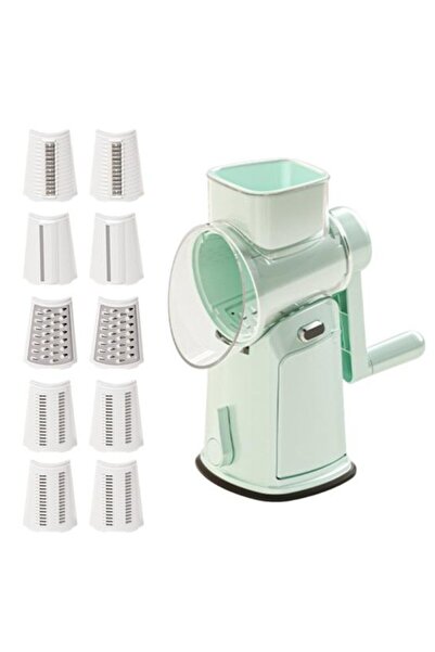 Flippy Manual Grater, Flippy, 10 Interchangeable Blades, Anti-Splash, 27 x 13...