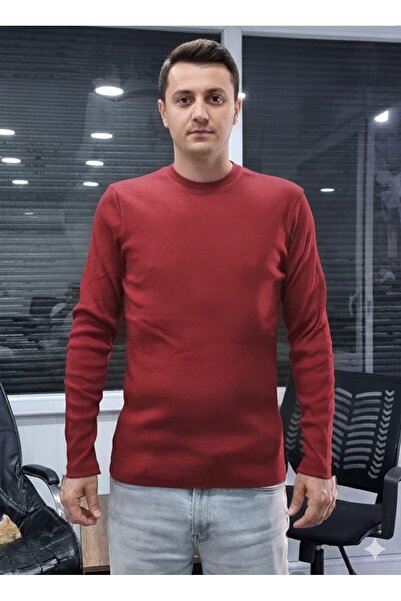 Eşofmancım Unisex Regular Fit Crew Neck Long Sleeve Ribbed Top