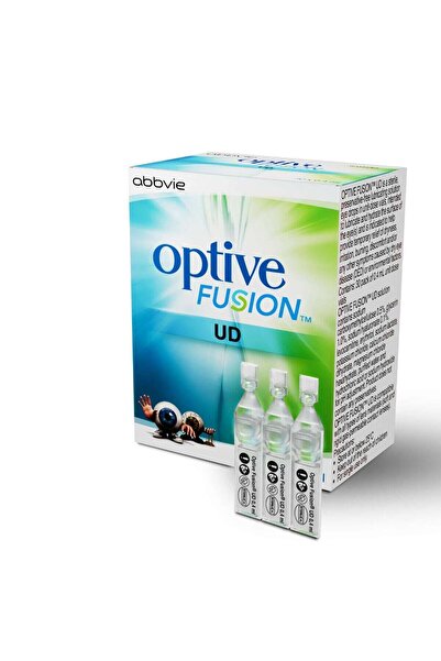 OPTIVE Fusion UD 0.4 ml Unit Dose Vials, Artificial Tears For Dry Eyes, Pack ...
