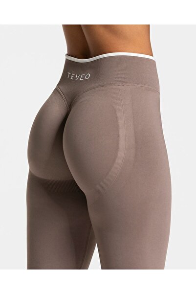 MORPHO SEAMLESS Contrastline Sculp Scrunch Pro Series Gathered Push-Up Leggings