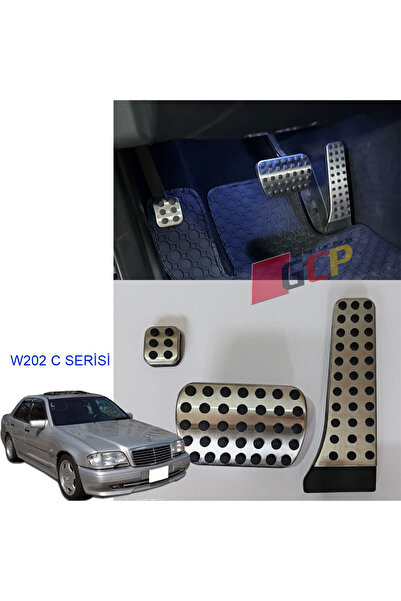 GCP German Car Parts Mercedes C Serisi W202 Pedal Seti - W202 Krom Pedal Seti...