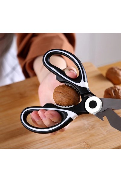 EVİMA Stainless Steel Kitchen Scissors Very Sharp Chicken Meat Fish Vegetable Cutting Scissors
